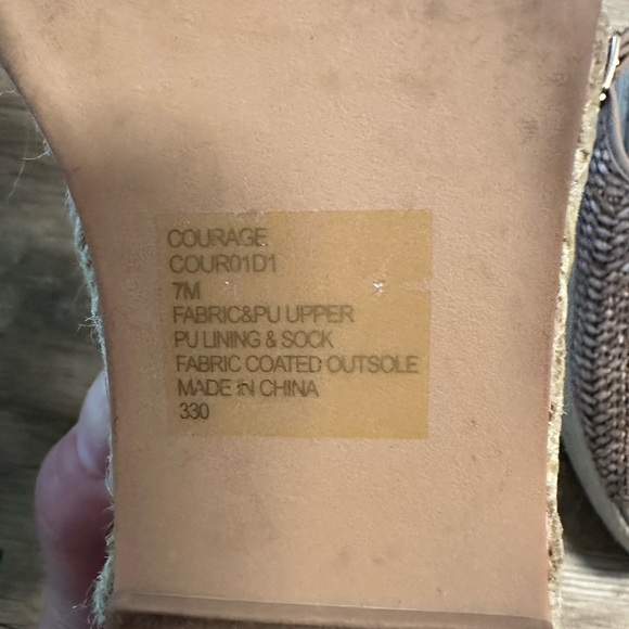 Steve Madden Courage Womens Size 7 Sandal - Picture 5 of 5